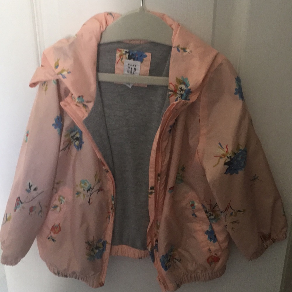 Adorable pink rain jacket 2T